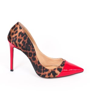 Дамски обувки RED LEOPARD, ток 100мм